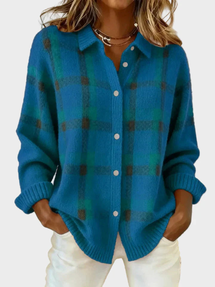 Anny - Stylowy sweter pleciony