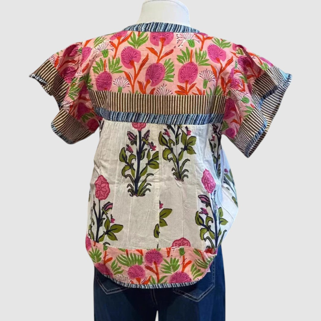 Magdaléna - Haftowana bluzka w stylu boho