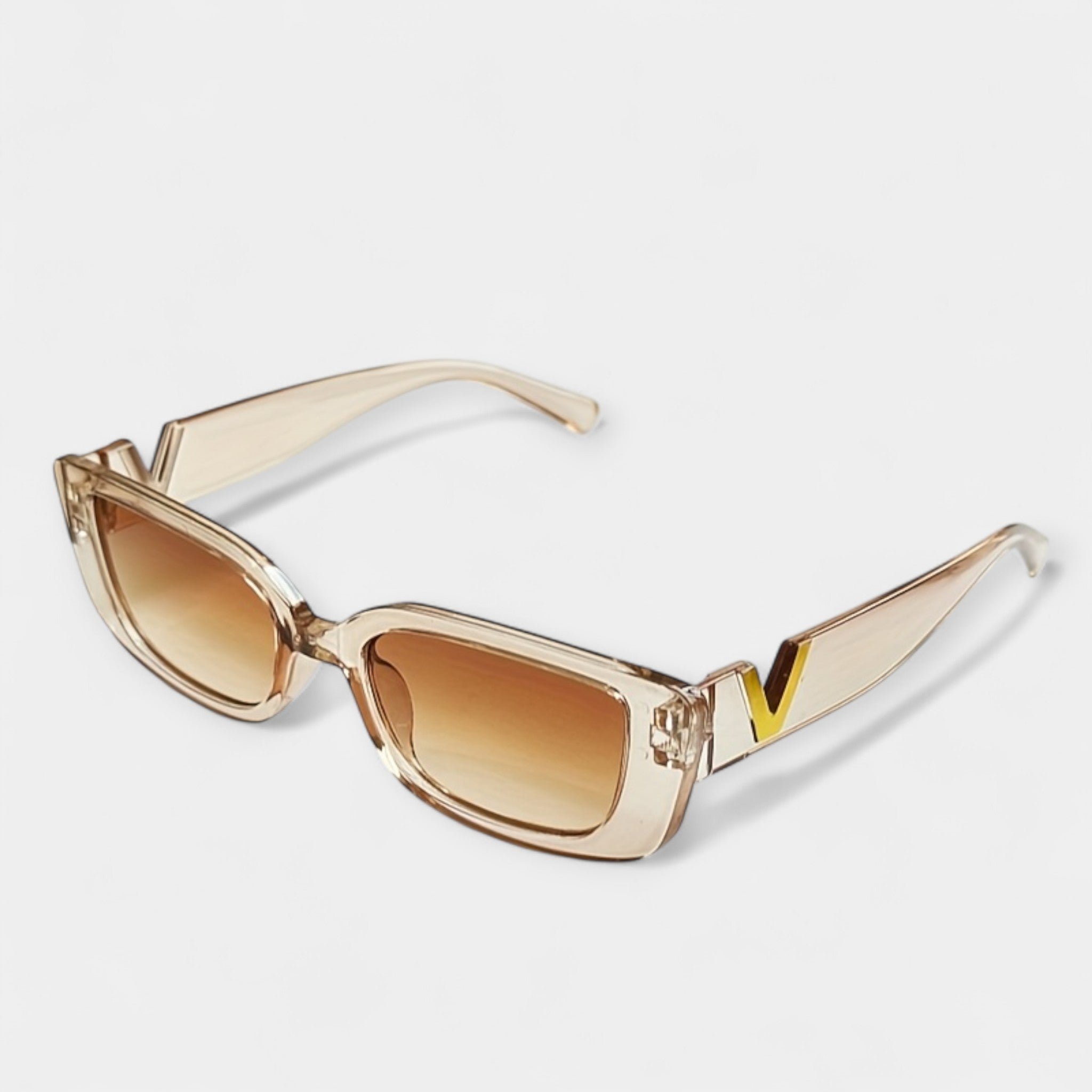 Retro kwadratowe okulary