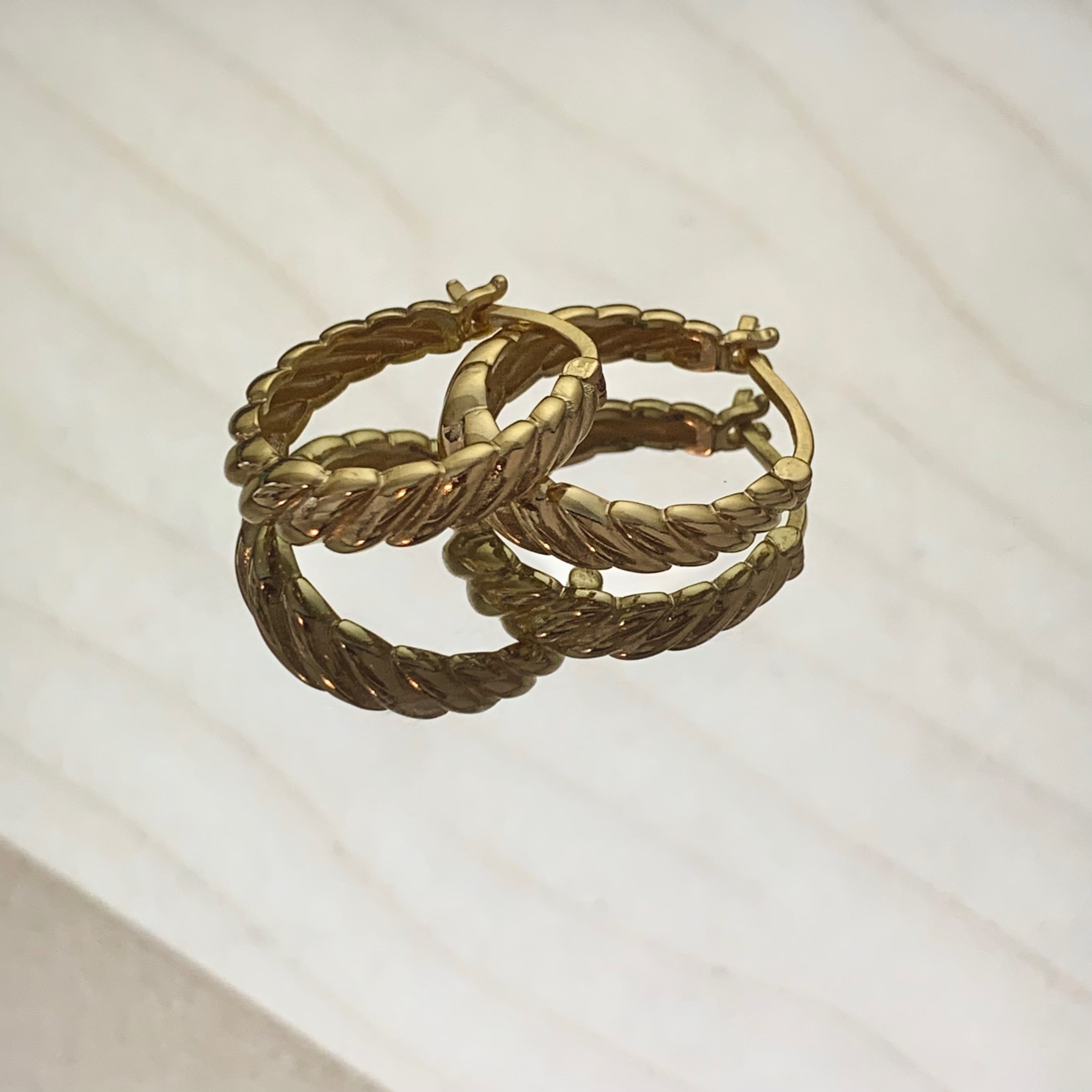 Kolczyki Twist w stylu Twist