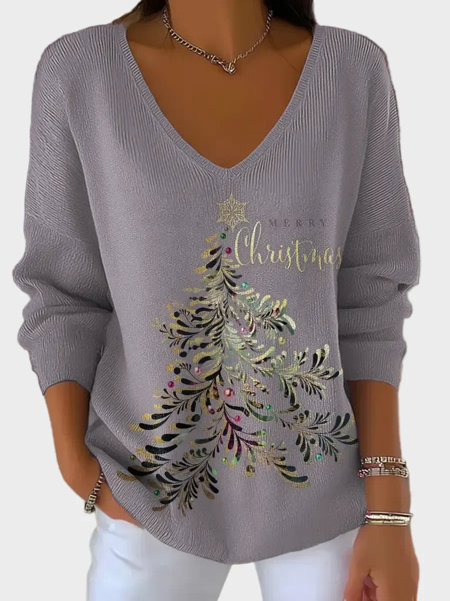 Nancy - Elegancki Świąteczny Sweter