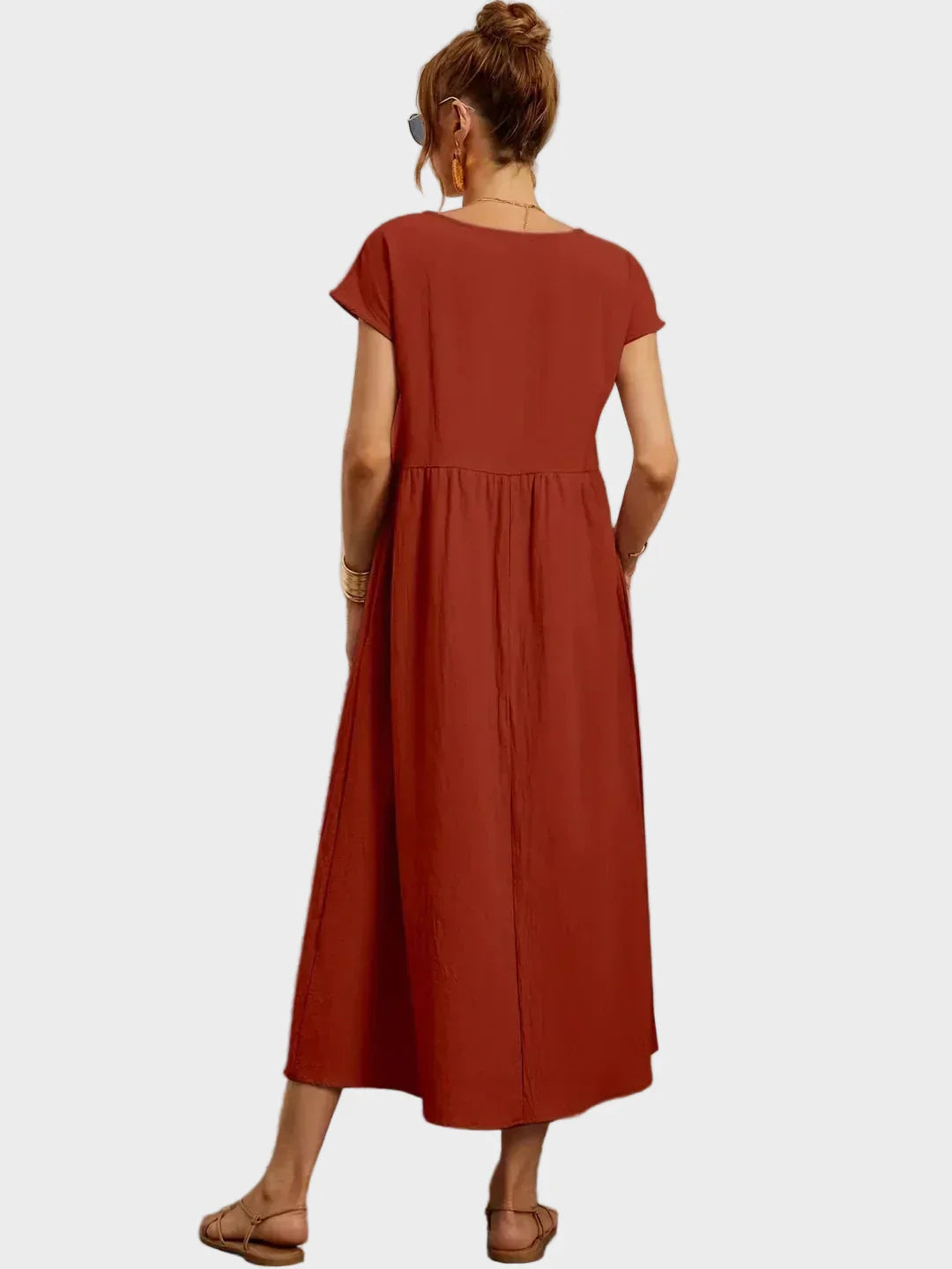 Gabrielle™ — Midi sukienka w eleganckim, ponadczasowym stylu
