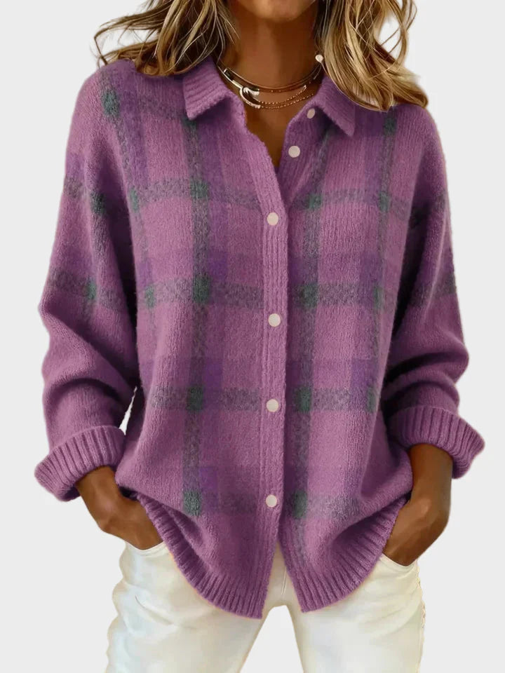 Anny - Stylowy sweter pleciony