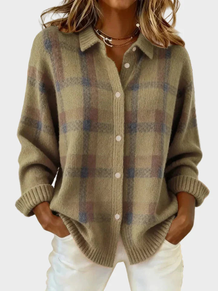 Anny - Stylowy sweter pleciony