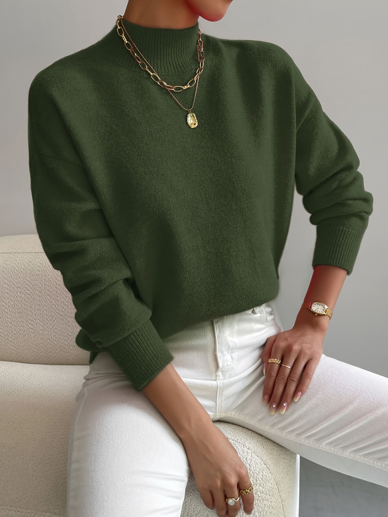 Yvonne - Elegancki sweter casualowy