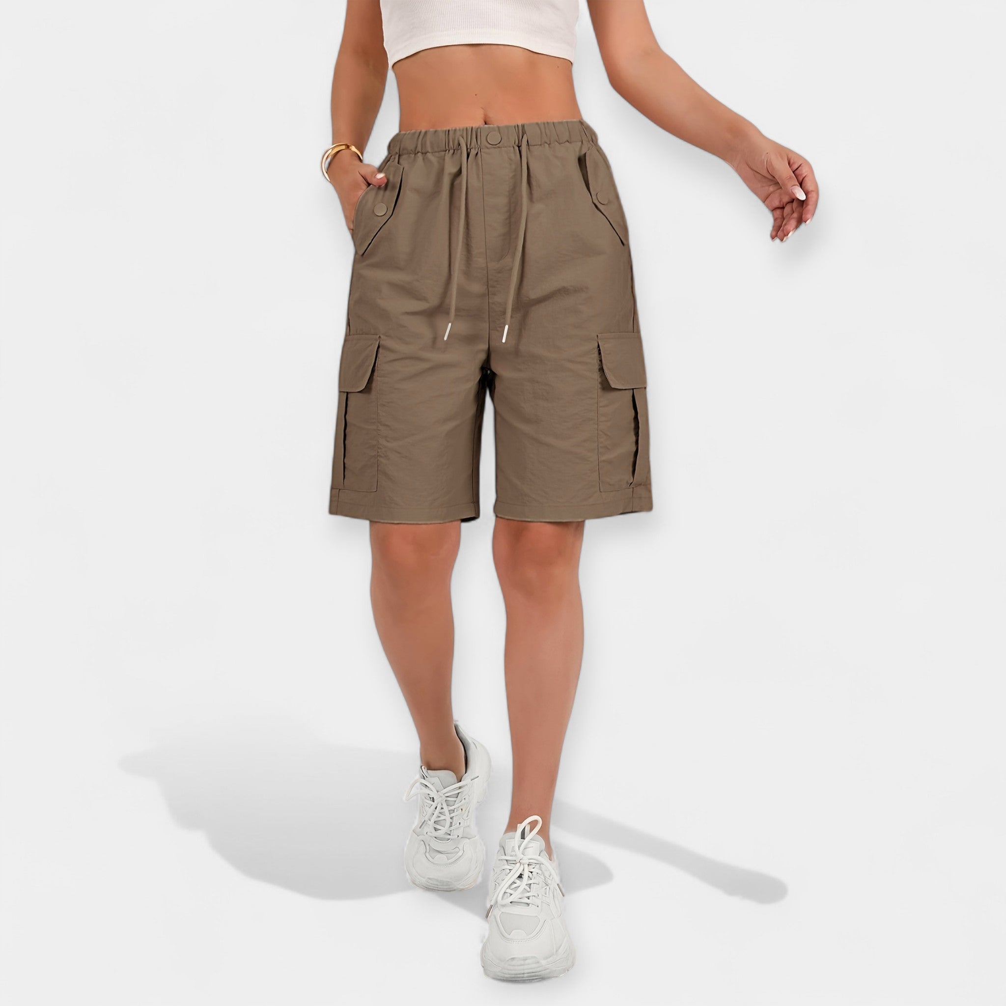 Zuzana - Damskie letnie szorty cargo