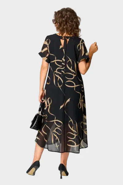Lena - Elegancka Sukienka Wiosenno-Letnia