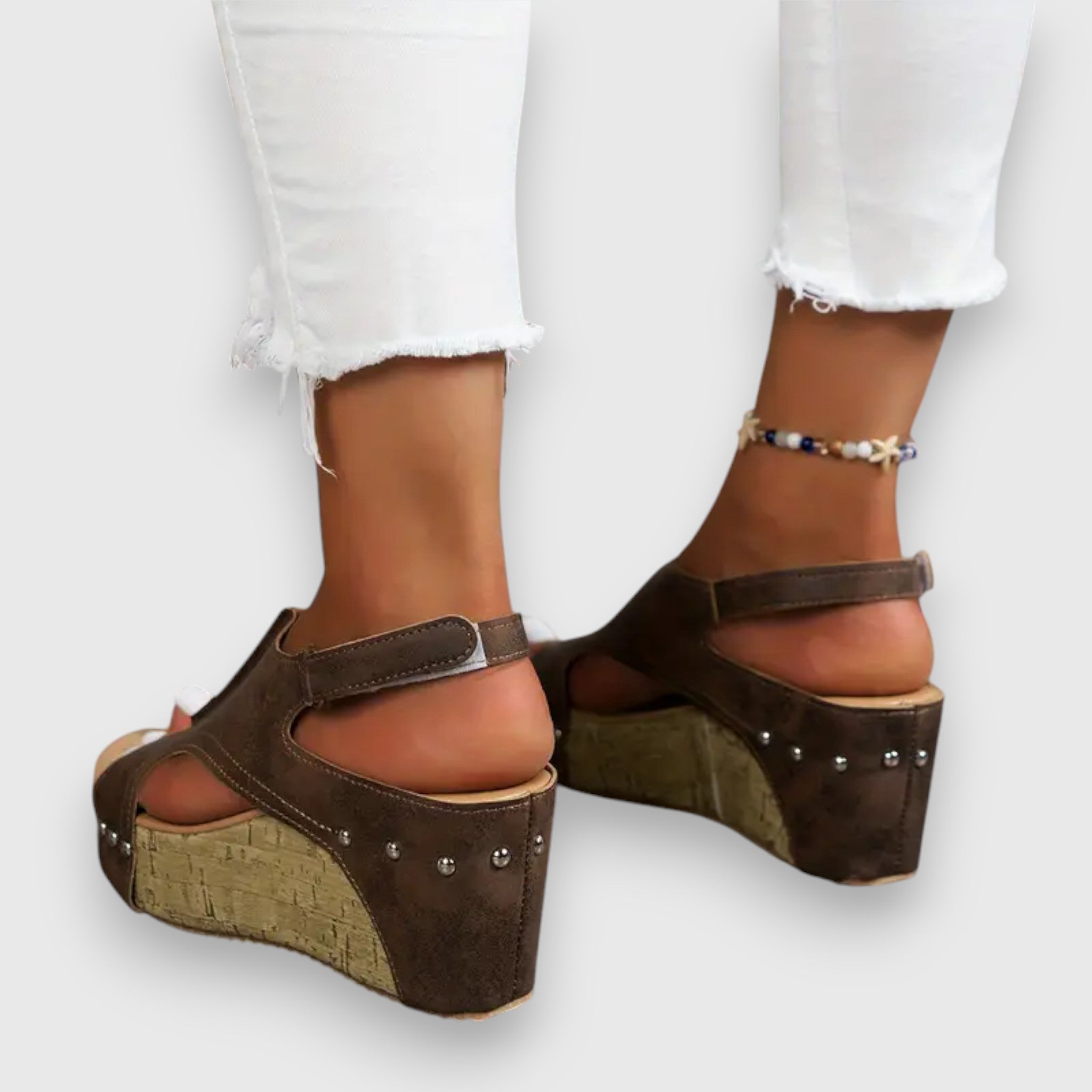 Mia – Vintage platformowe sandały