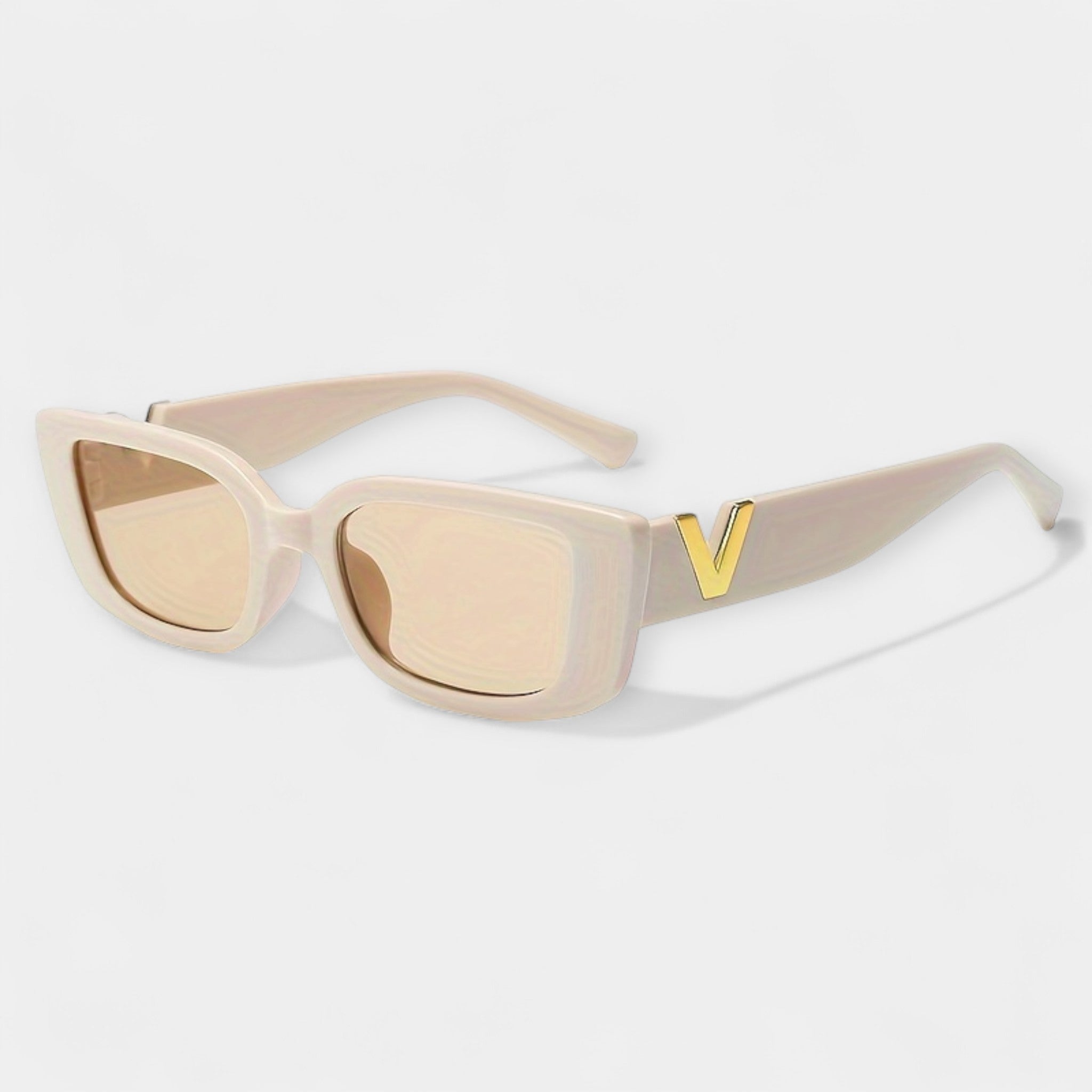 Retro kwadratowe okulary