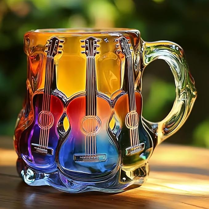Artystyczny kubek 3D „Gitara”