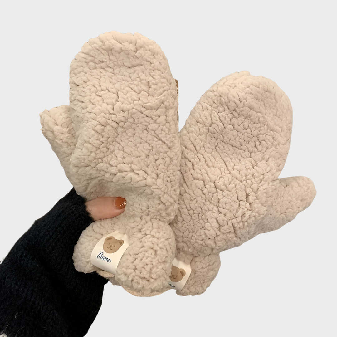 Klara – Pluszowe Rękawiczki Teddy