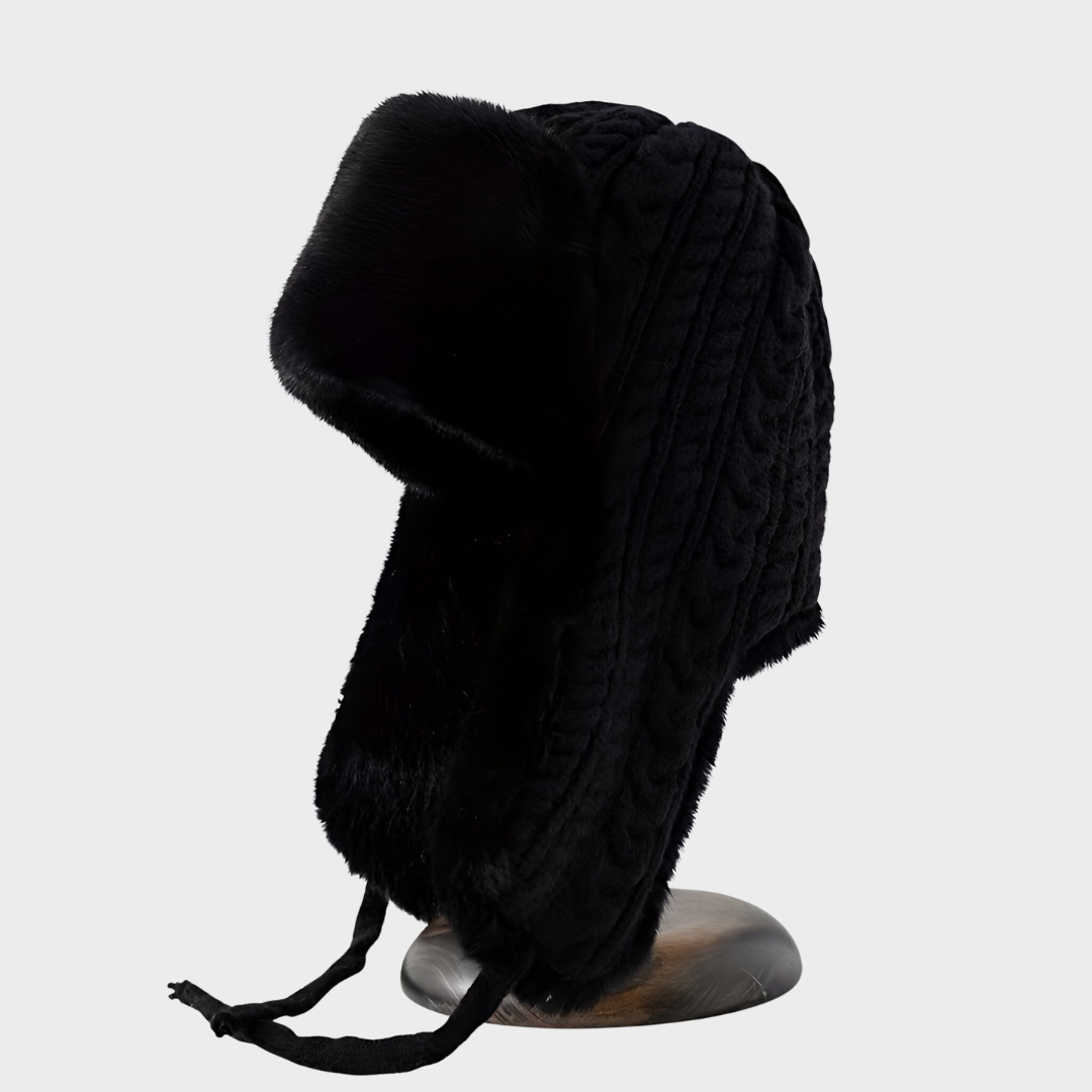 Dagmara – Komfortowa Fleece’owa Czapka z Nausznikami