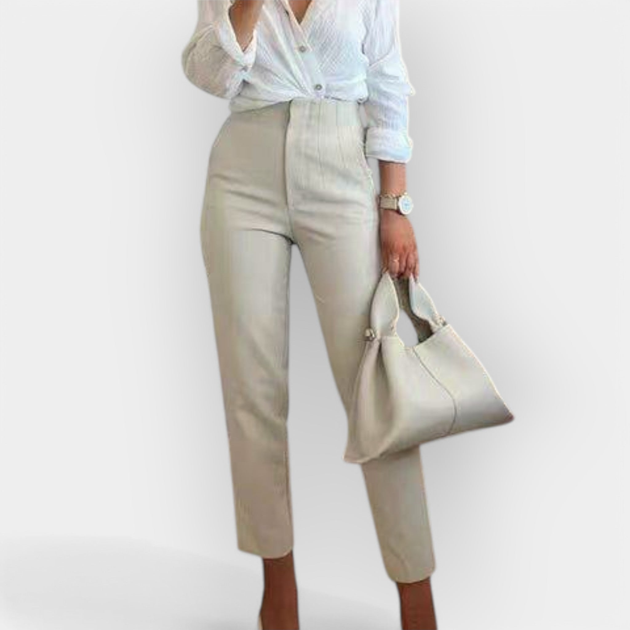 Amálie - Eleganckie Spodnie na Co Dzień