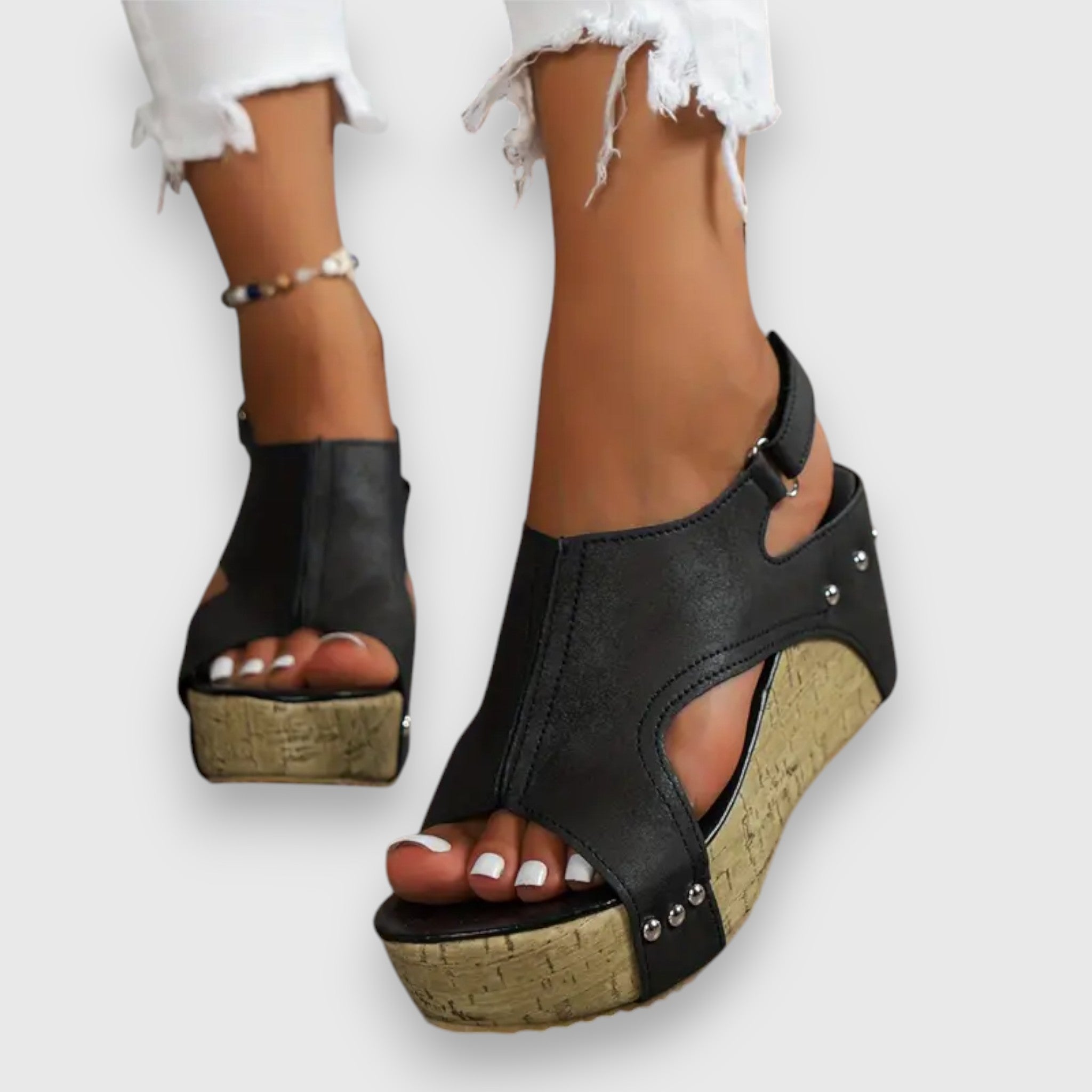 Mia – Vintage platformowe sandały