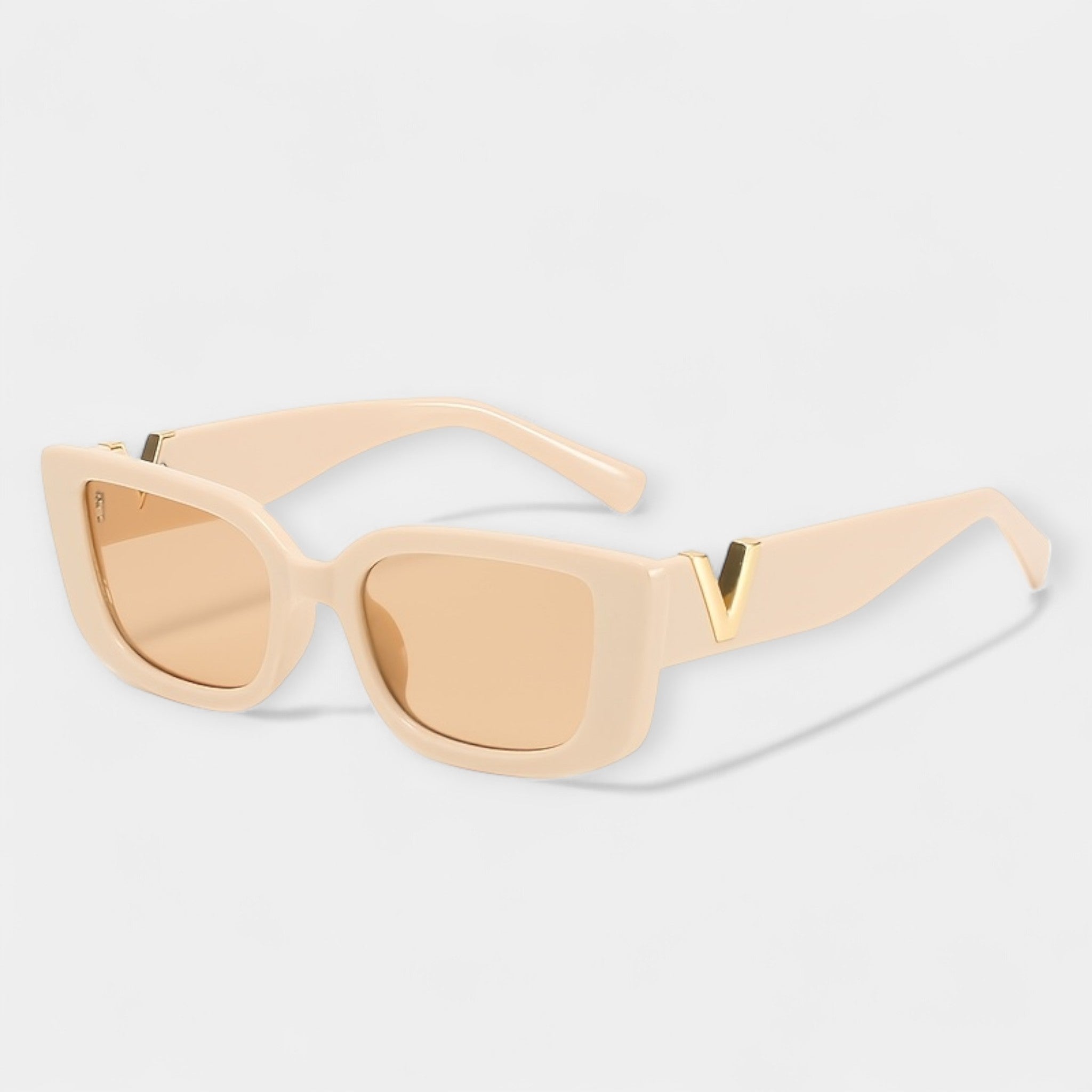 Retro kwadratowe okulary