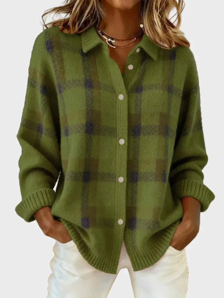 Anny - Stylowy sweter pleciony