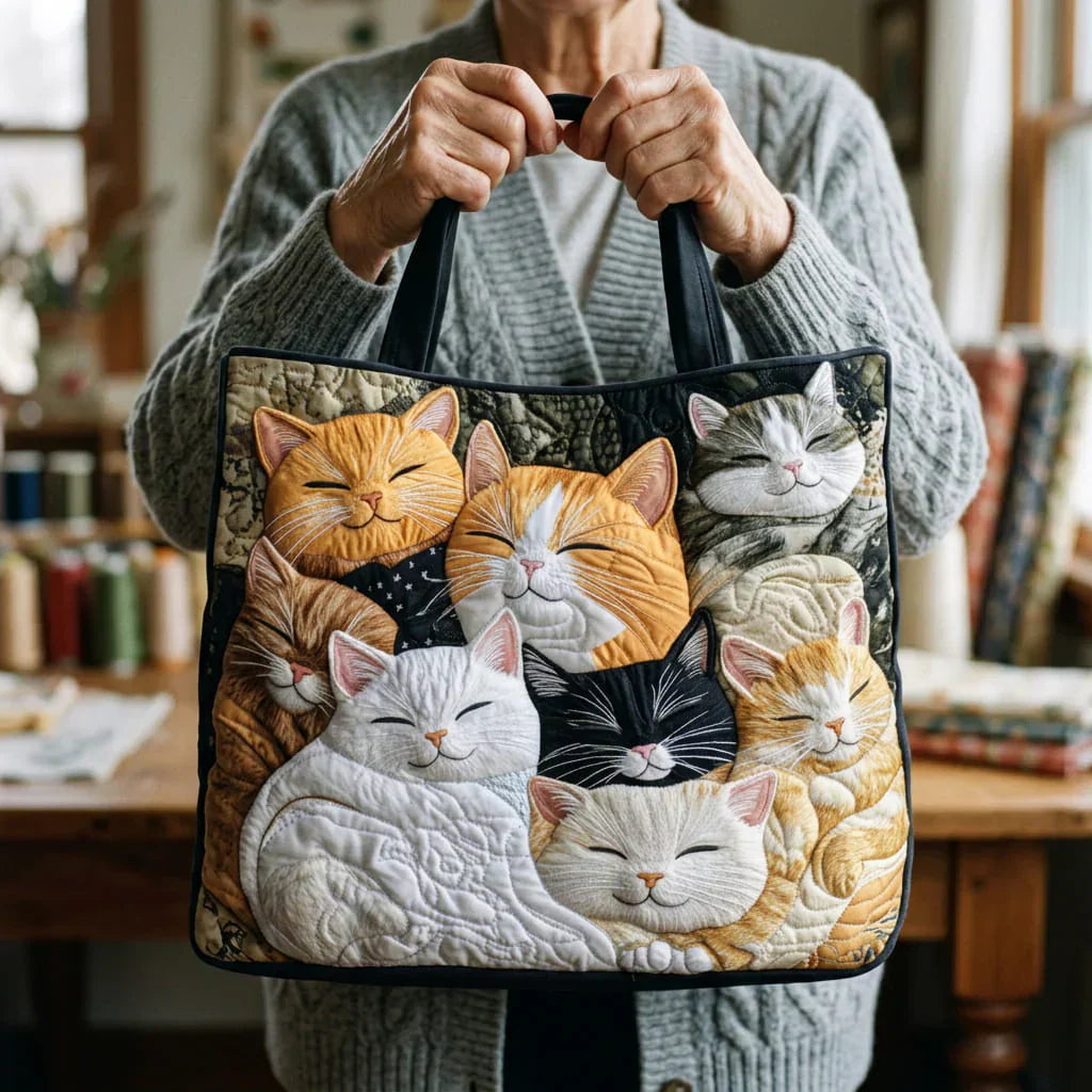 Torba Artisanal Matelassé - Uśpione Kocięta