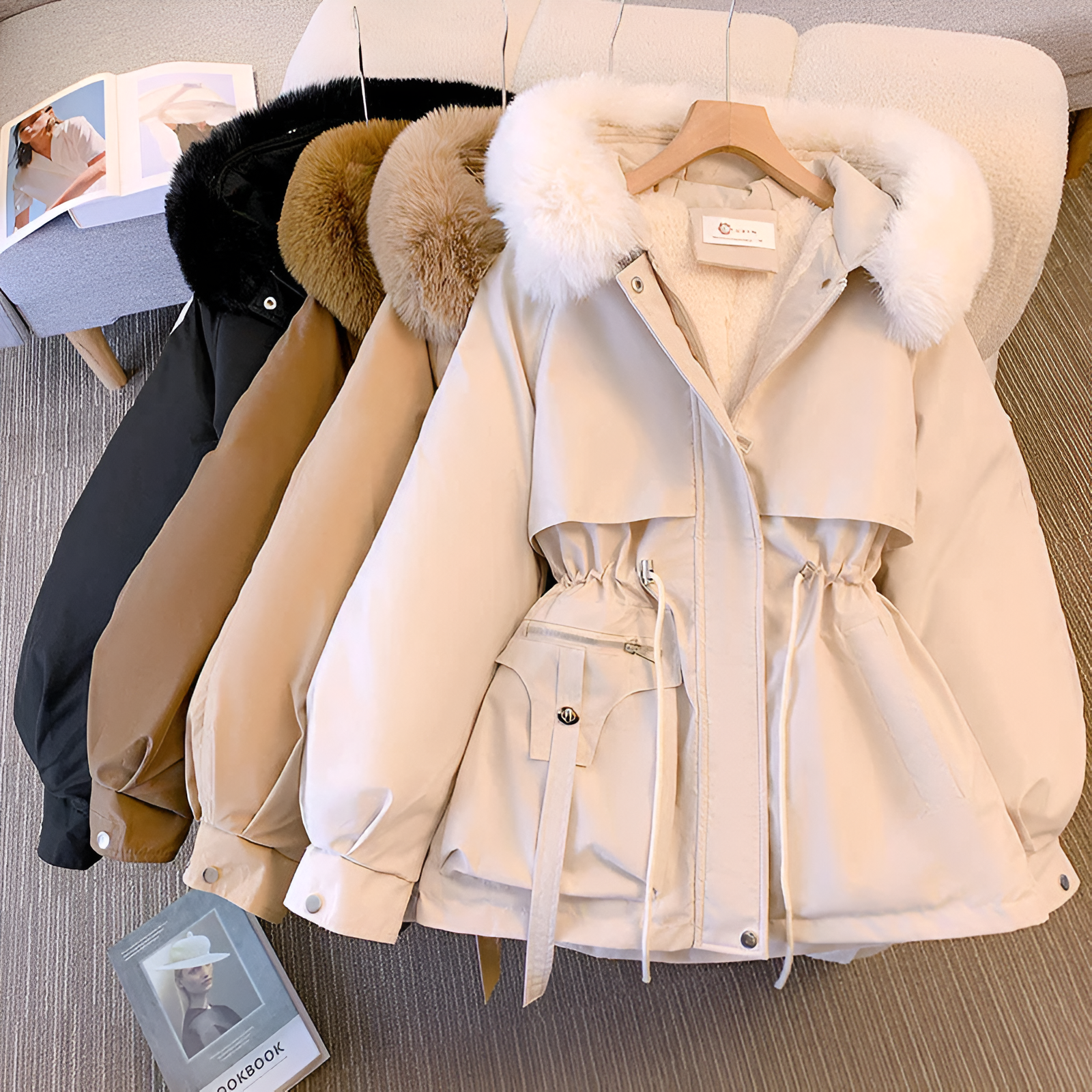 Milana™ - Elegancki zimowy płaszcz