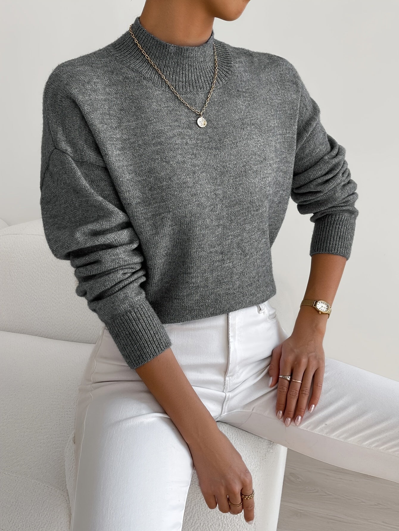 Yvonne - Elegancki sweter casualowy