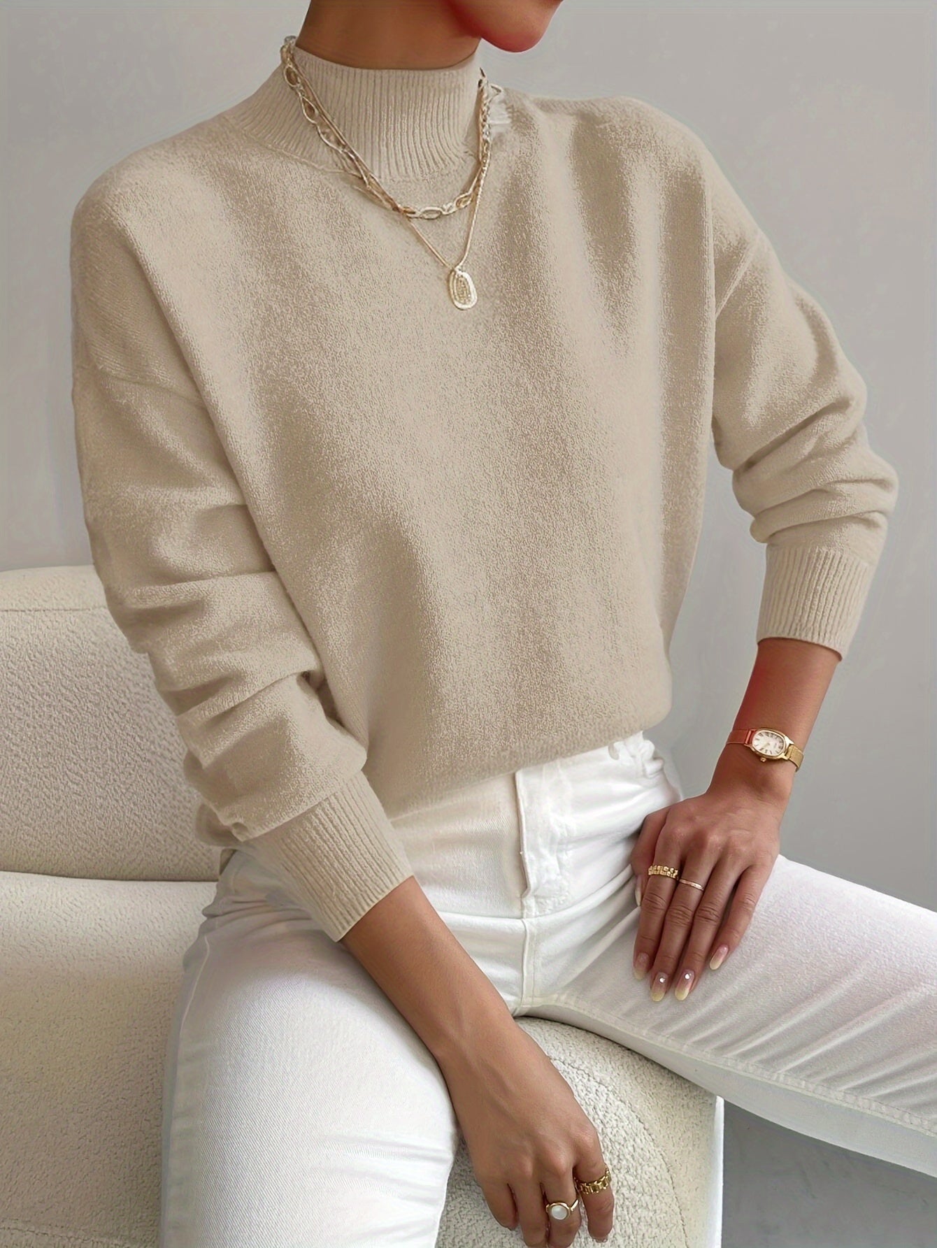 Yvonne - Elegancki sweter casualowy