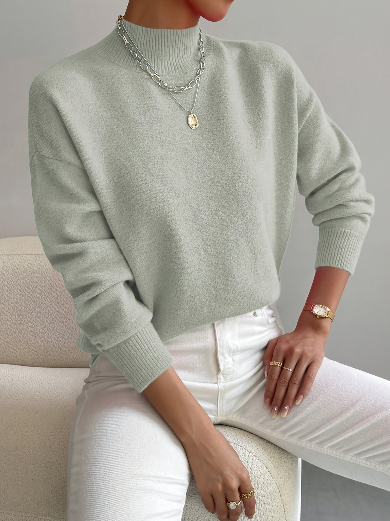 Yvonne - Elegancki sweter casualowy